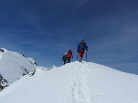 Alpinisme en Vanoise la Becca du Lac par leglacier de l'Invernet