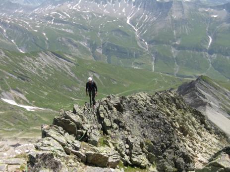 Sur l'arête de Bellaval