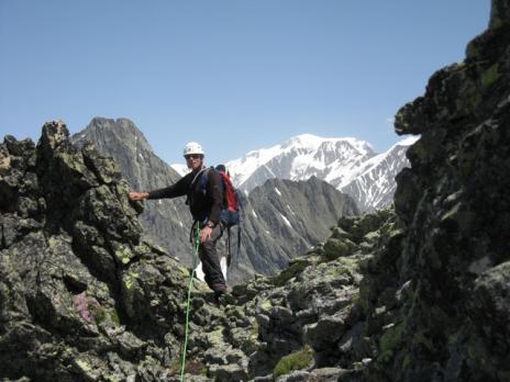 Sur l'arête de Bellaval