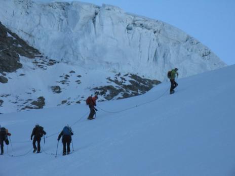 En montant au Grand Paradis
