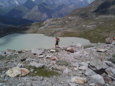 Vers le refuge Deffeyes