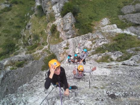 Via ferrata de Peisey