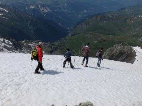 La descente