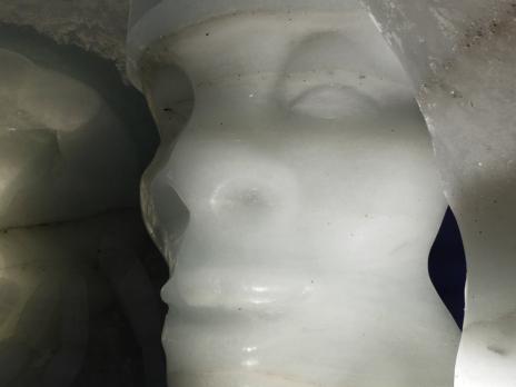 La grotte de glace de Bellecôte