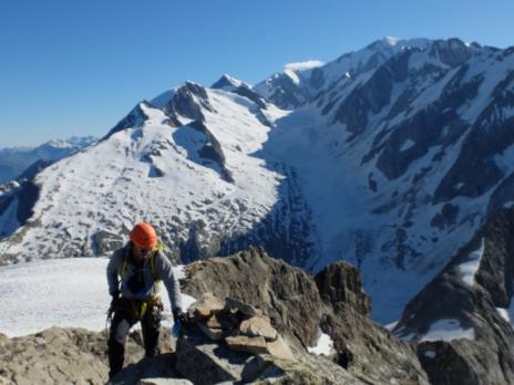 Vers le sommet du Mont Tondu