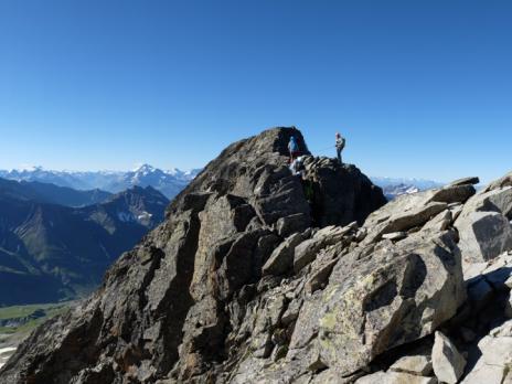 Le sommet du Mont Tondu