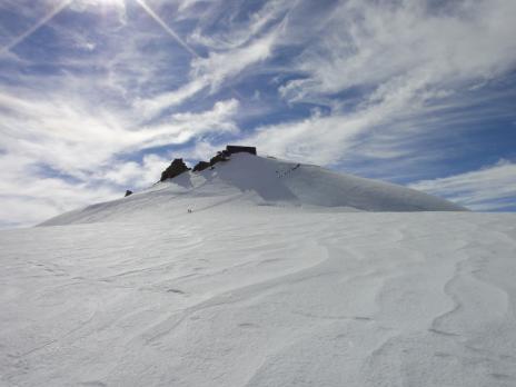 Alpinisme au Mont Rose