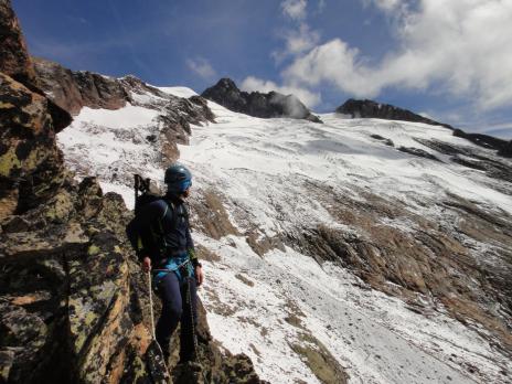 Alpinisme au Dome des Glaciers