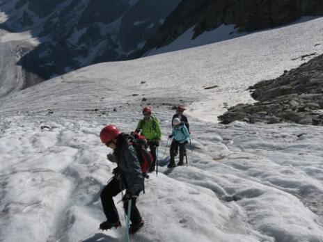 le glacier versant Ht Savoie