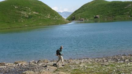 la marche vers Pierra menta