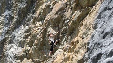 Escalade au Monal - Vanoise - Guides des Arcs
