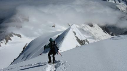 Sous le sommet du Tacul