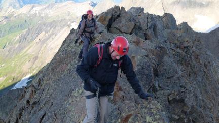 Sur l'arête des lanchettes