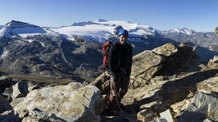 Sortie du premier pilier avec le soleil.