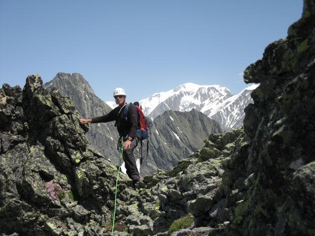 Sur l'arête de Bellaval