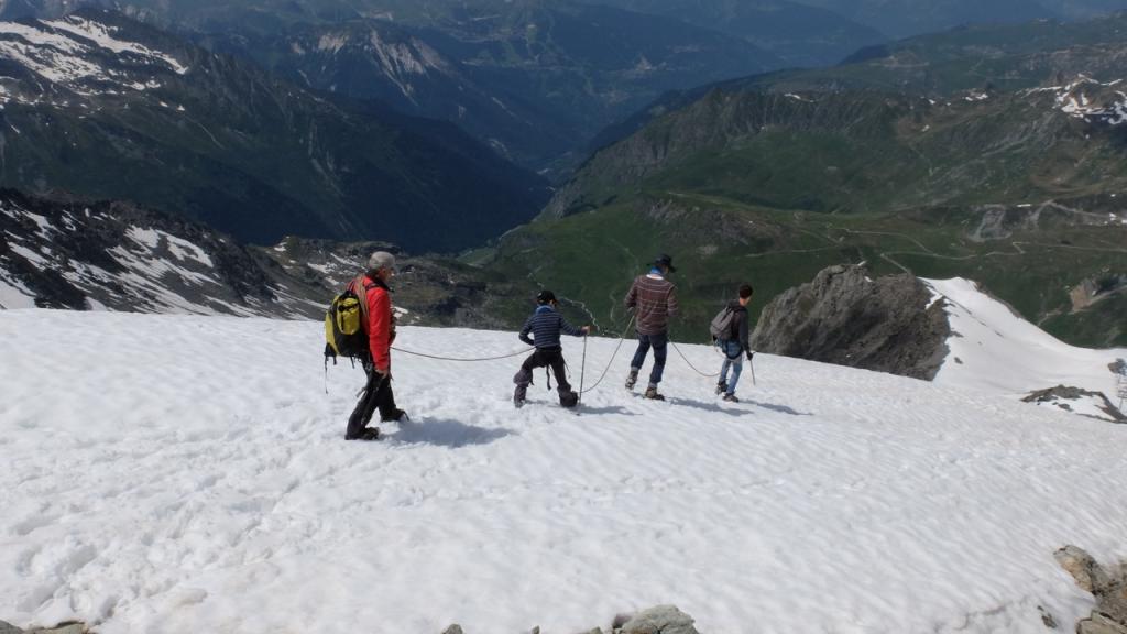 La descente