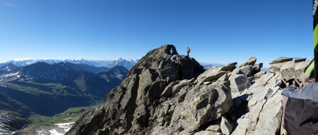 Le sommet du Mont Tondu