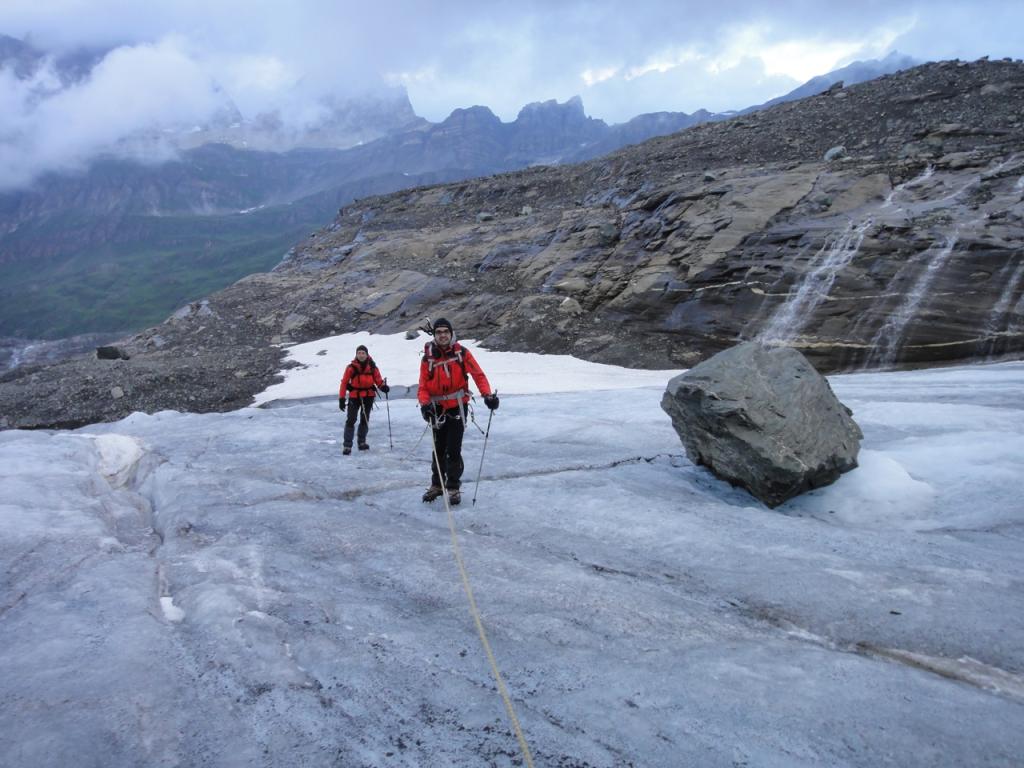 Le glacier des sources de l'Isère
