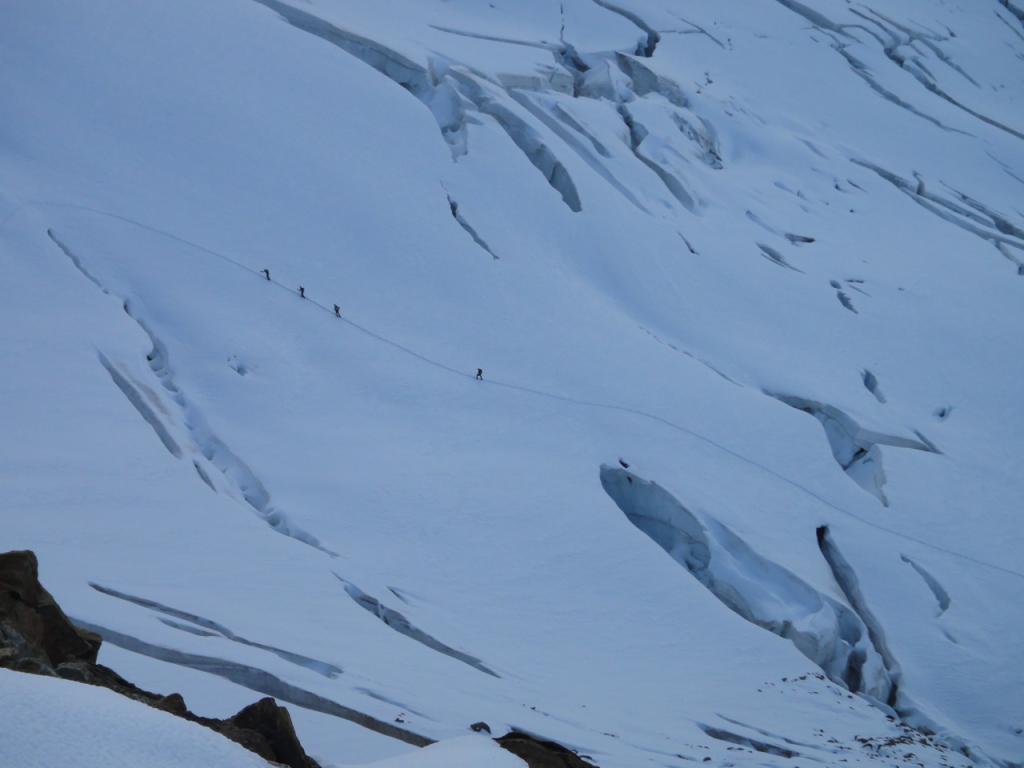Alpinisme au Dome des Glaciers