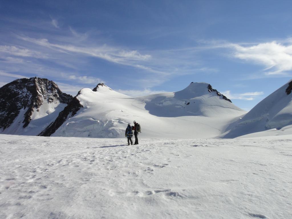 Alpinisme au Mont Rose