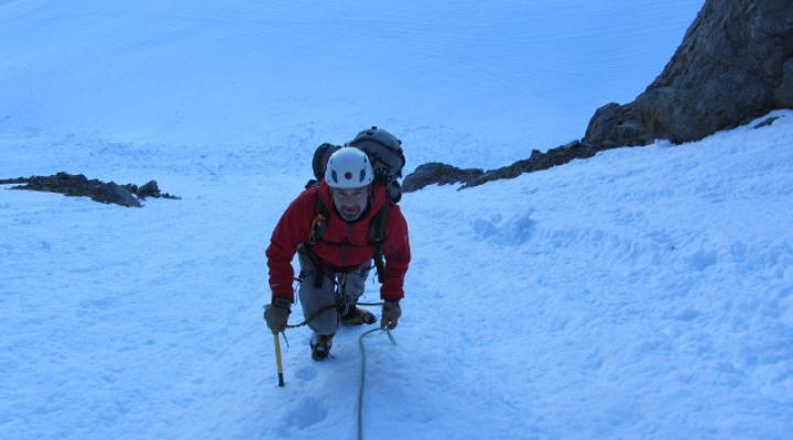 Couloir de l'Arête sud de l'Aiguille des Glacier - massif du Mont Blanc