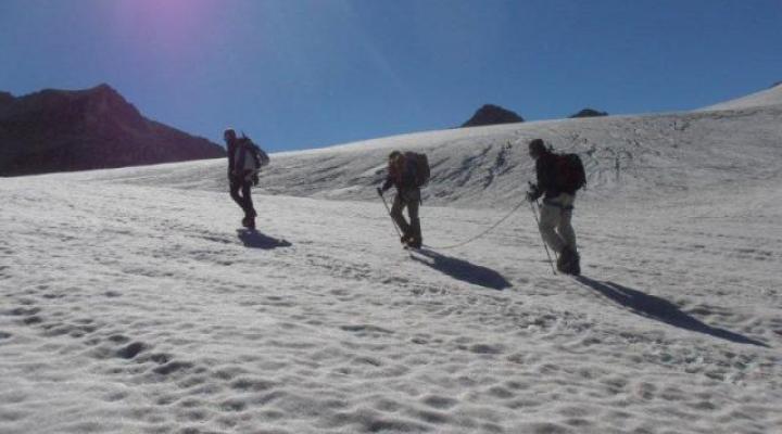 Randonnée sur le glacier de Rhême Golette - la Pointe de la Traversière