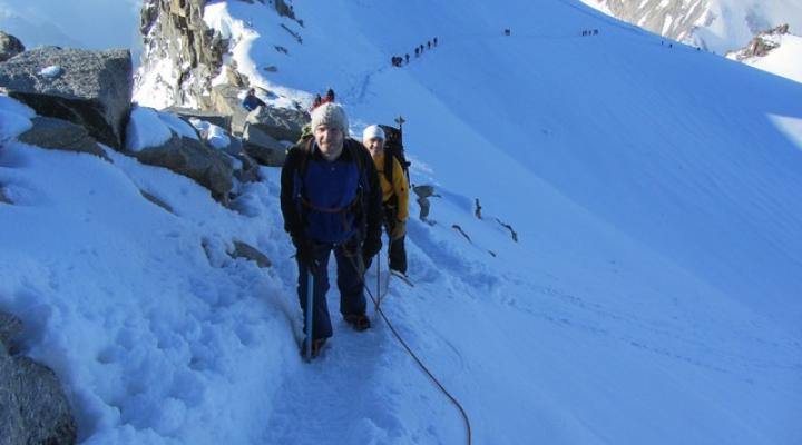 Grand Paradis arrivée au sommet - guides des Arcs