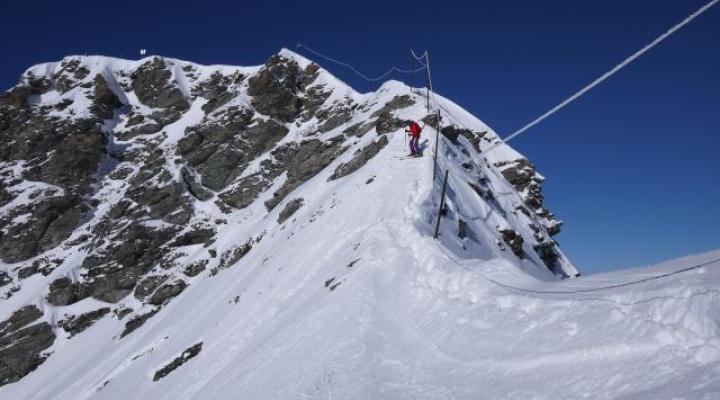 un accés montagne