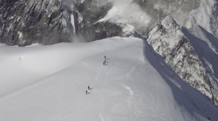 au sommet du Dôme