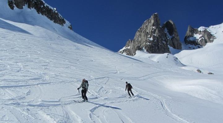 Ski de randonnée en lauzière massif de la Vanoise
