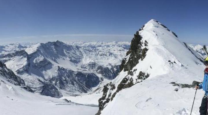 Vue depuis le col.