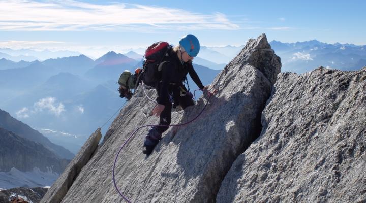 Sur l'arête
