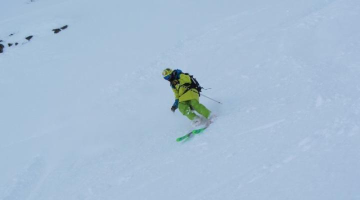 Sainte Foy Tarentaise hors piste à la Pointe de Foglietta 