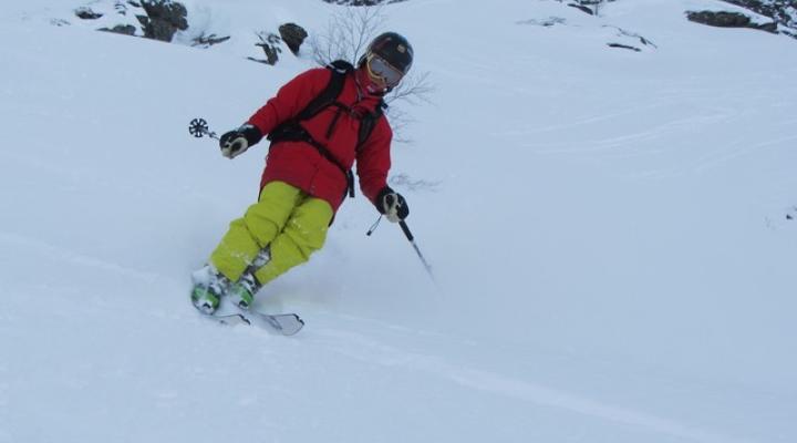 Sainte Foy Tarentaise hors piste à la Pointe de Foglietta 