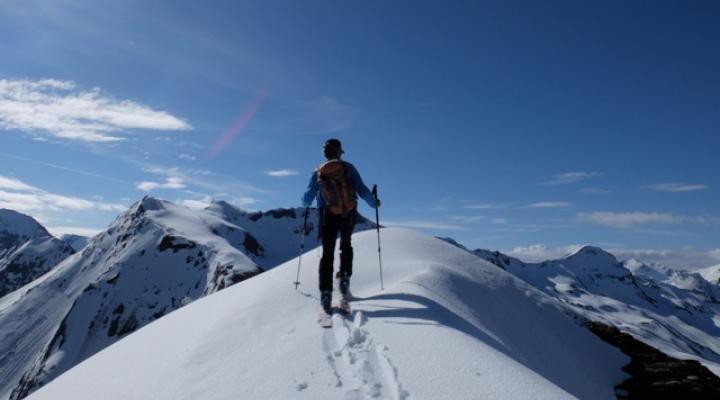 Arrivée au sommet