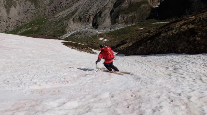 Fin de la descente