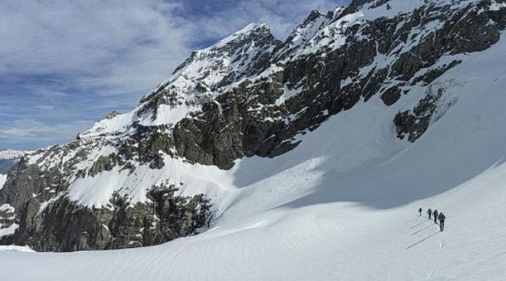 Le glacier des Platières