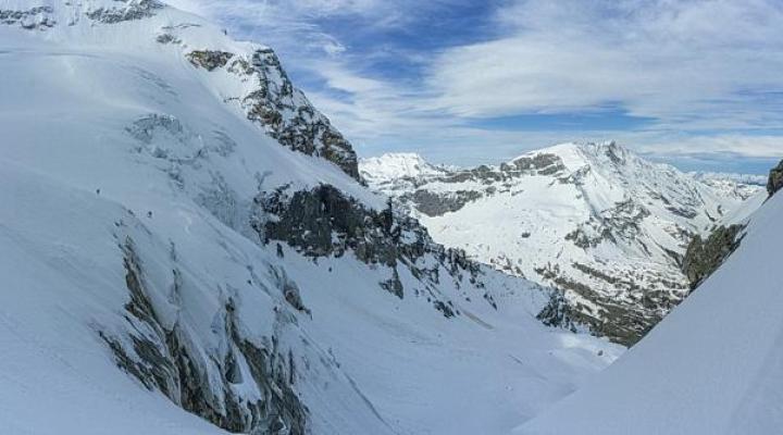 Le glacier des Platières