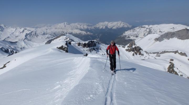 randonnée à ski en beaufortain