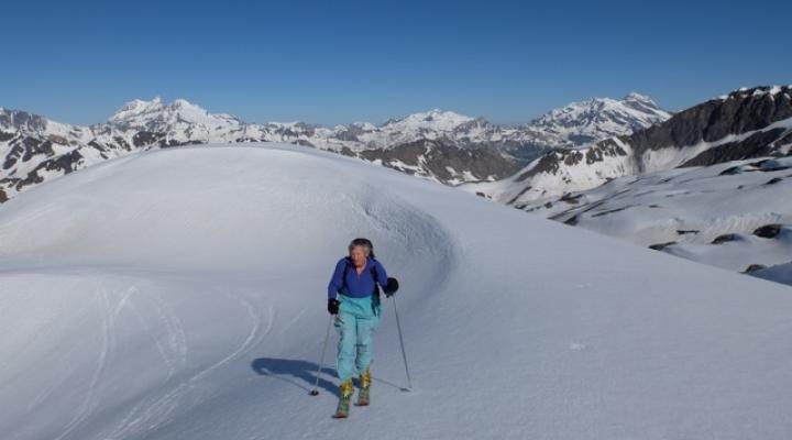 Randonnée à ski en Vanoise l'ouille Noire