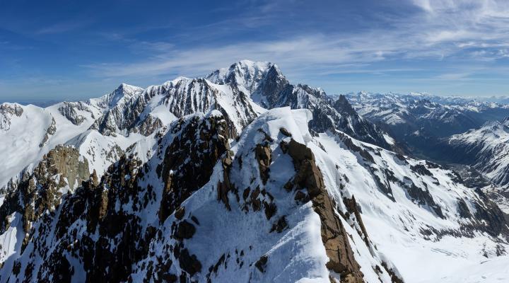 Vue vers l'est.