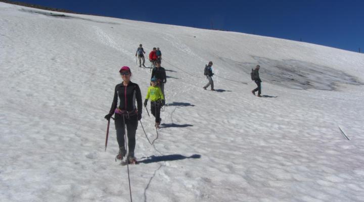 Randonnée glaciaire - Aiguille Rouge - Guides des Arcs