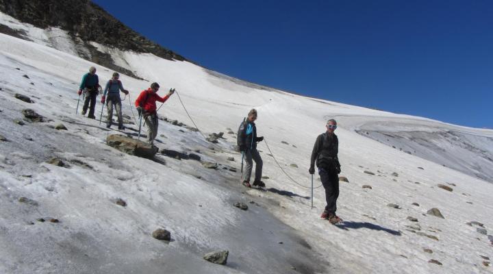 Randonnée glaciaire - Aiguille Rouge - Guides des Arcs