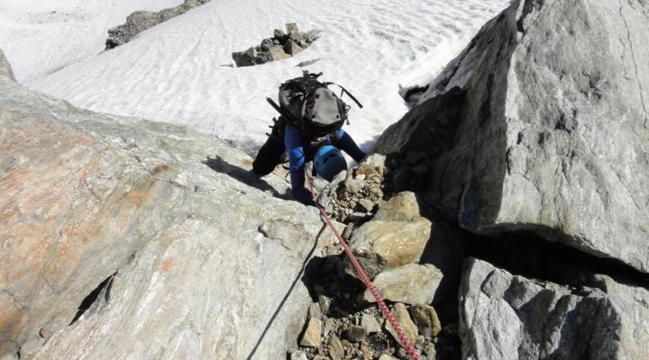 Alpinisme au Mont Tondu