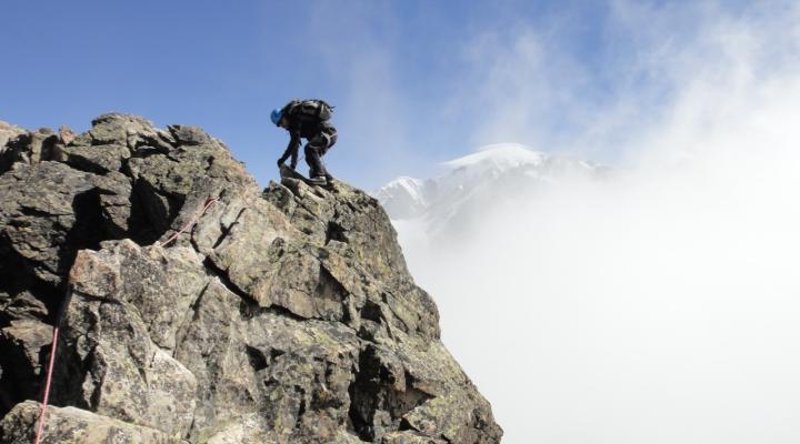 Alpinisme au Mont Tondu