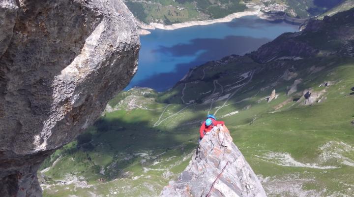 Escalade en Vanoise  le Franchet