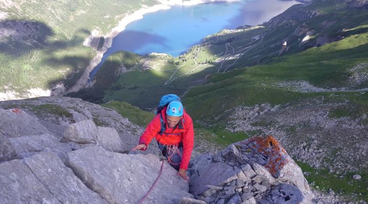 Escalade en Vanoise  le Franchet