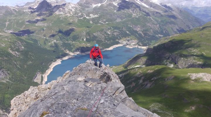 Escalade en Vanoise  le Franchet