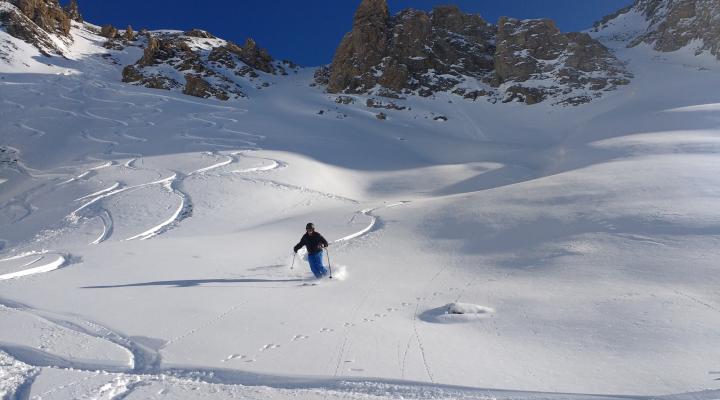 Tignes ski hors piste rando