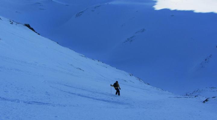 Hors piste Tignes face nord de Pramecou